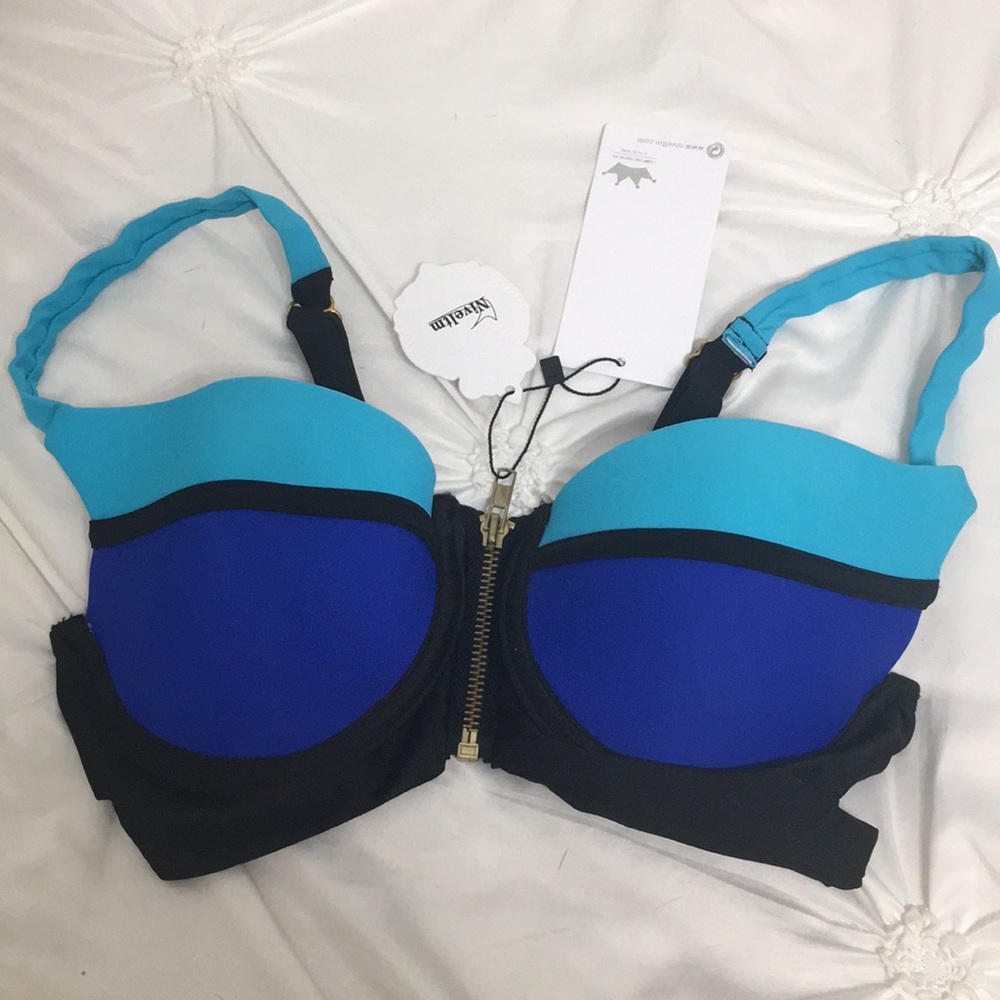Color Block Bikini Set Size M - Picture 4 of 5